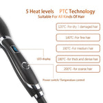 Ionic Straightening Comb and Curling Iron Combo